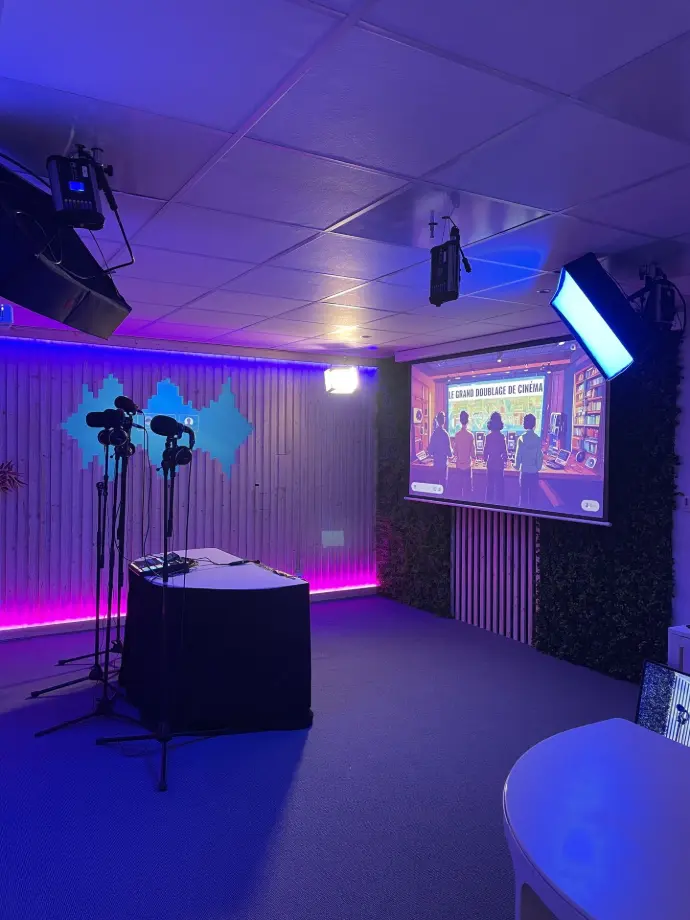 Studio de production de contenus PODCAST